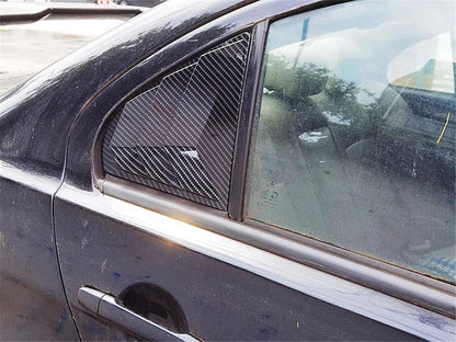 Carbon Fiber Side Window Covers for Mitsubishi Lancer EVO (2003-2006)