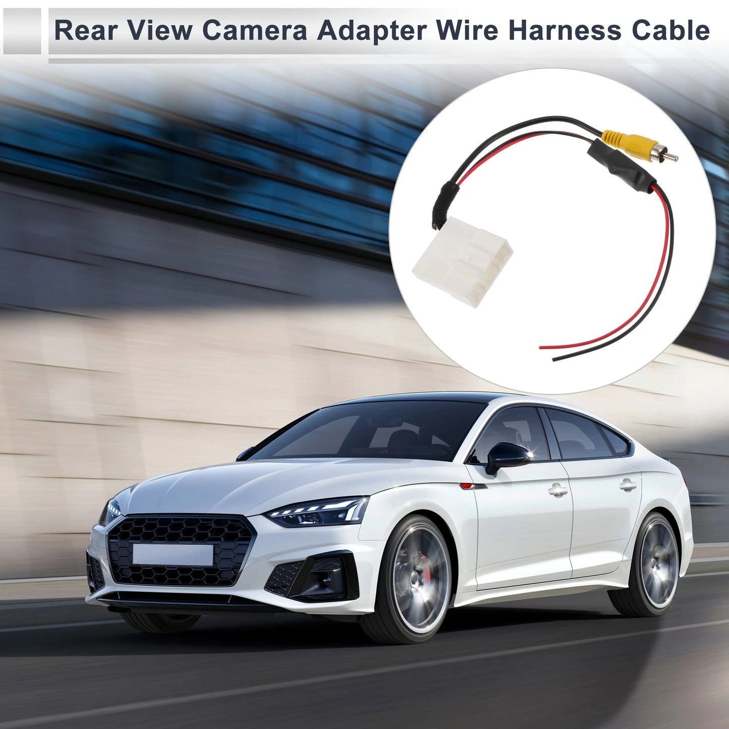 Rear View Camera Adapter Wire Harness Cable for Toyota Tundra (2014)