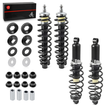 Set of 2 Front Rear Strut Shock Absorbers for Polaris Sportsman (2000–2023)