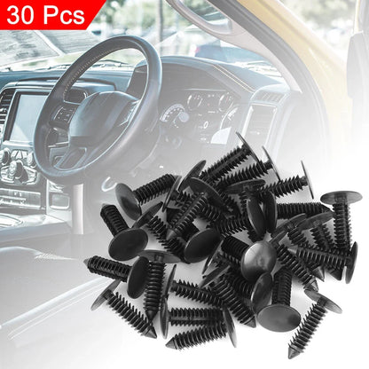 30 x Plastic Retainer Bumper Rivets for Honda Civic Accord (2001-2023)