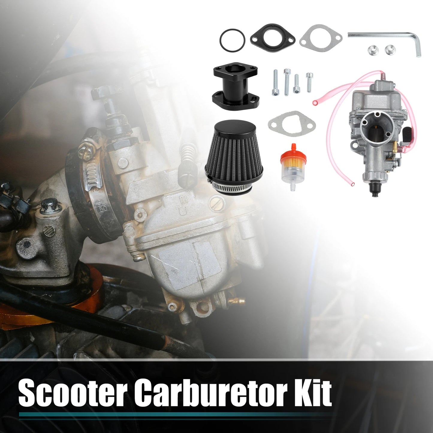 Set of 1 Motorcycle Carburetor for 6.5HP/7HP 212cc Engine (No Year Specified)
