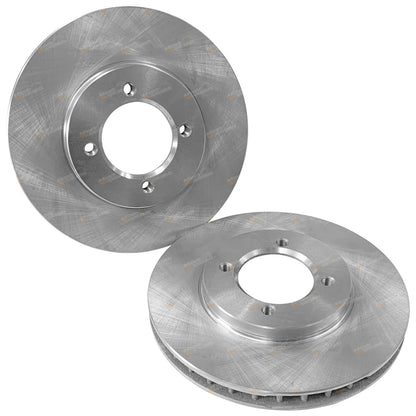 2 Front Disc Brake Rotors for Toyota Spacia (1993–2001)