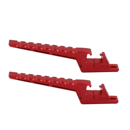 Red Passenger Foot Peg Extensions for Surron Light Bee X/S X/L1E (2020-2023)