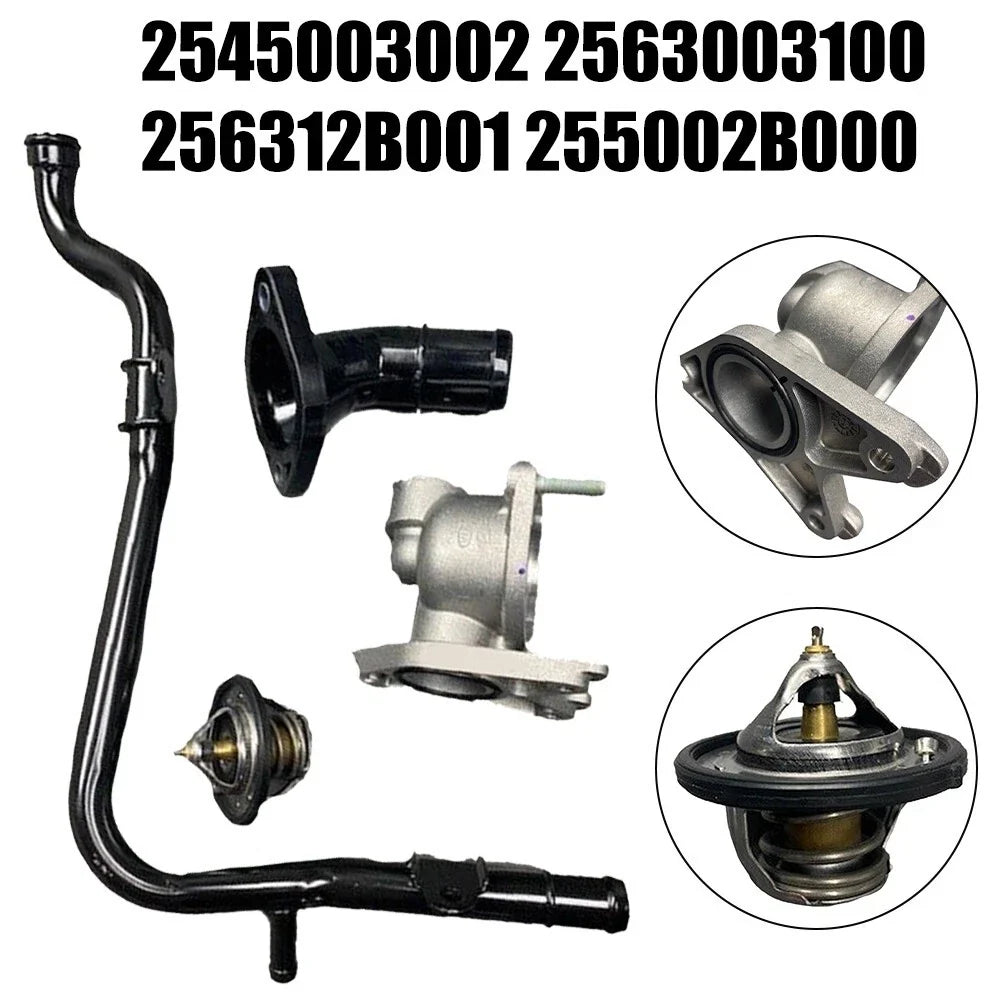 Thermostat Housing & Coolant Pipe for Hyundai i10 / Hyundai i20