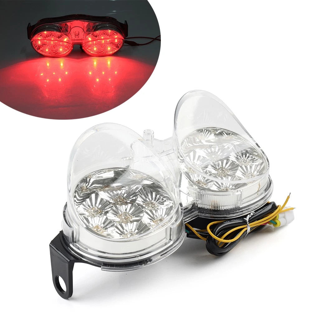 Integrated LED Brake Tail Light Turn Signals for Yamaha YZF R6 (1998–2002)