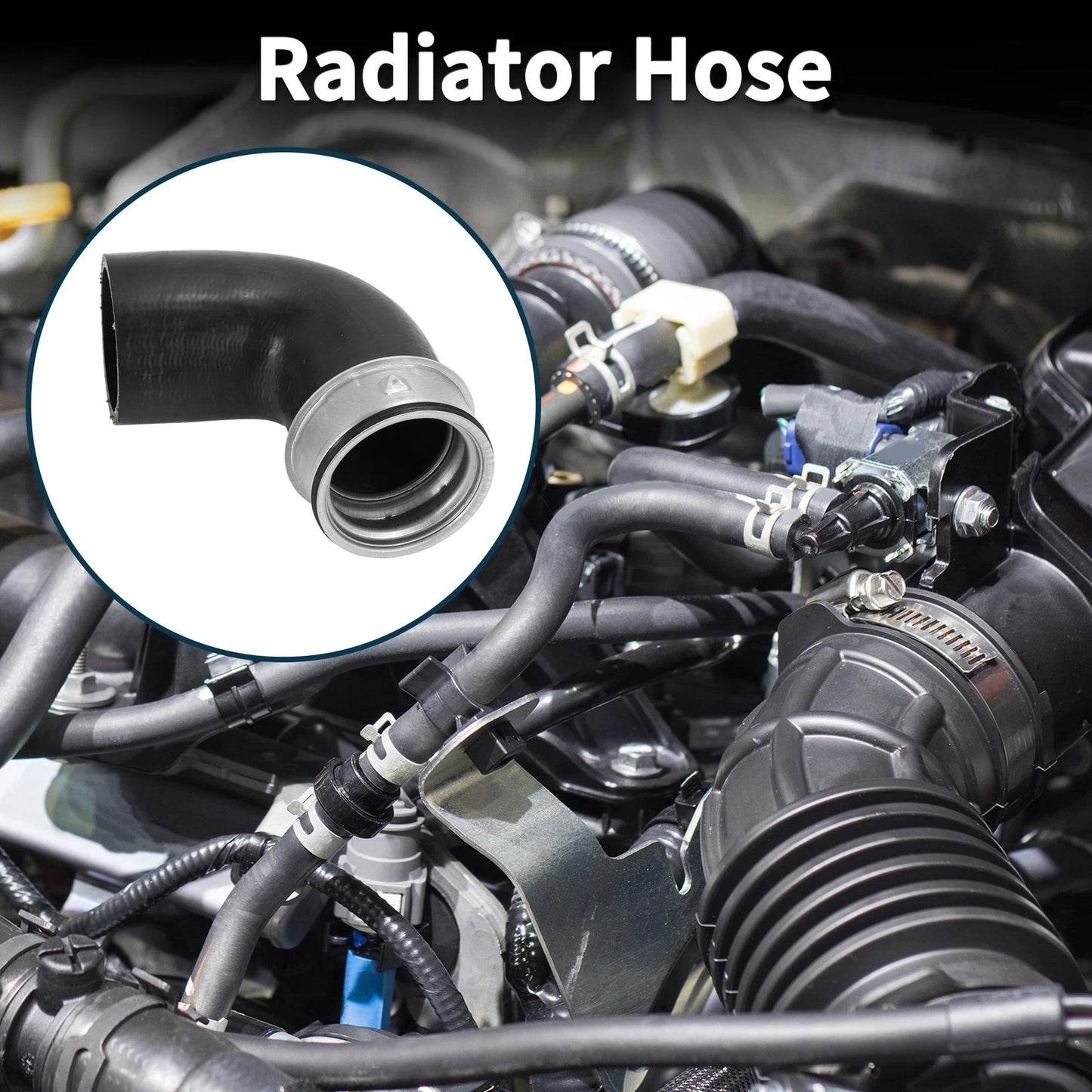 Radiator Hose for Mercedes-Benz E-Class W210 E200 (1995–2003) No. 2105285282 Rubber