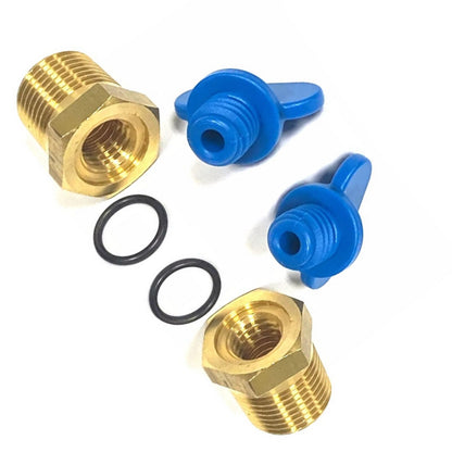 Manifold Drain Plug Kit for GM Volvo Penta (4.3–8.2) 2Pcs