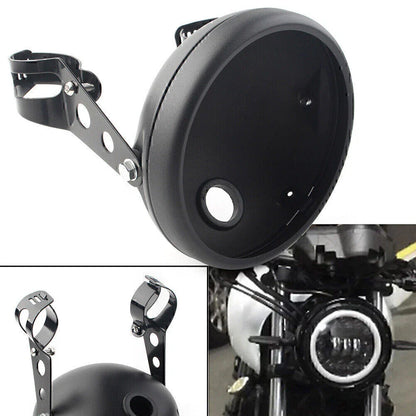7-Inch Retro LED Headlight Shell for Harley Motorcycle