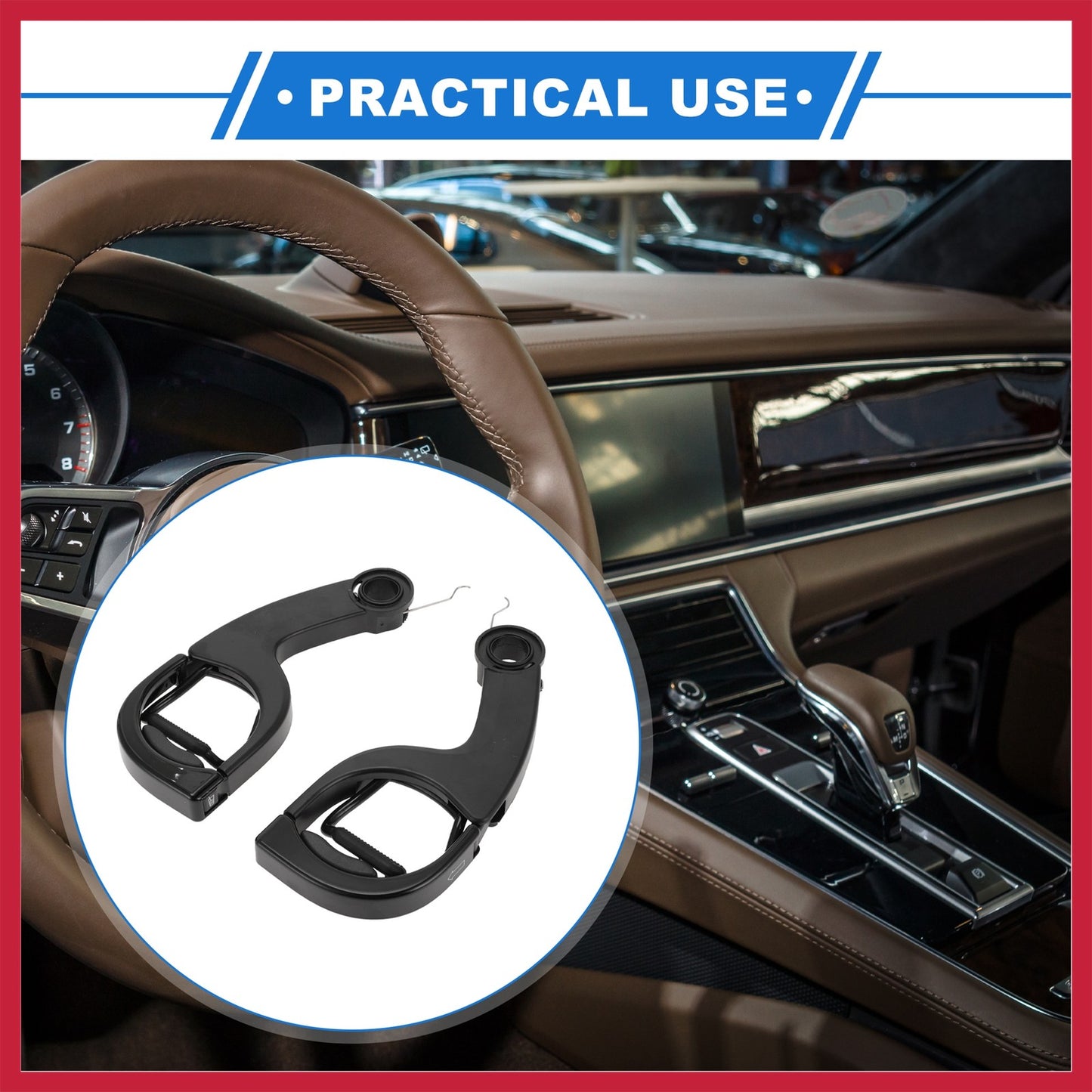 Set of 2 Cup Holders for Porsche Cayman Boxster 911 (2013–2019)