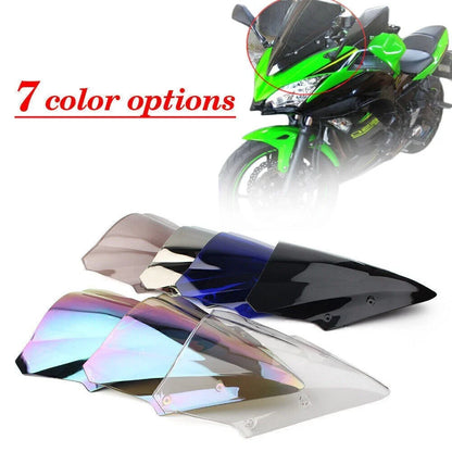 Dual Bubble Windscreen for Kawasaki Ninja 650 EX650 ER6F (2017-2019)