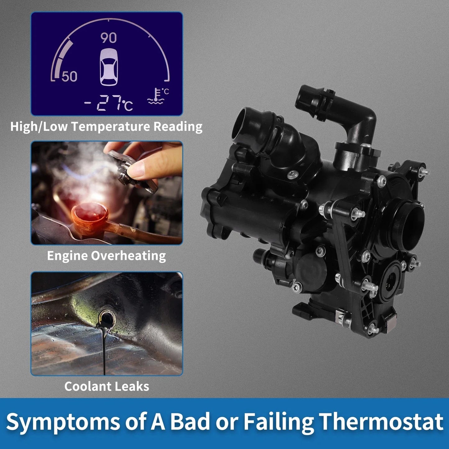 Plastic Thermostat for BMW 120i 125i (2019-2020)