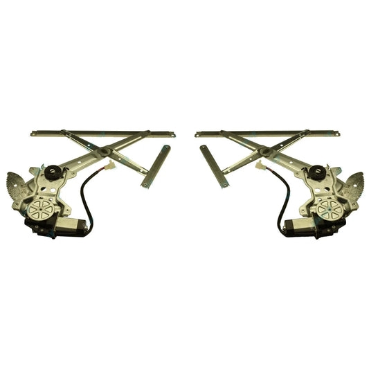 LH+RH Front Electric Window Regulators Pair for Toyota Landcruiser 80 Ser 90-98