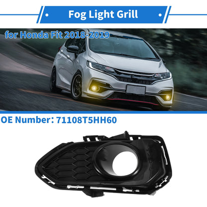 Front Left Fog Light Grill No. 71108T5HH60 for Honda Fit (2018–2019)