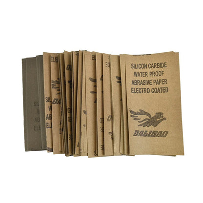 70pcs Sandpaper Wet / Dry 35 1/2 For 600/800/1000/1200/1500/2000/2500