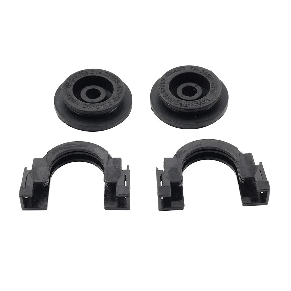 2Pcs Lower Radiator Cushion Mount Bushings for Nissan 350Z Frontier Pathfinder (2003–2008)