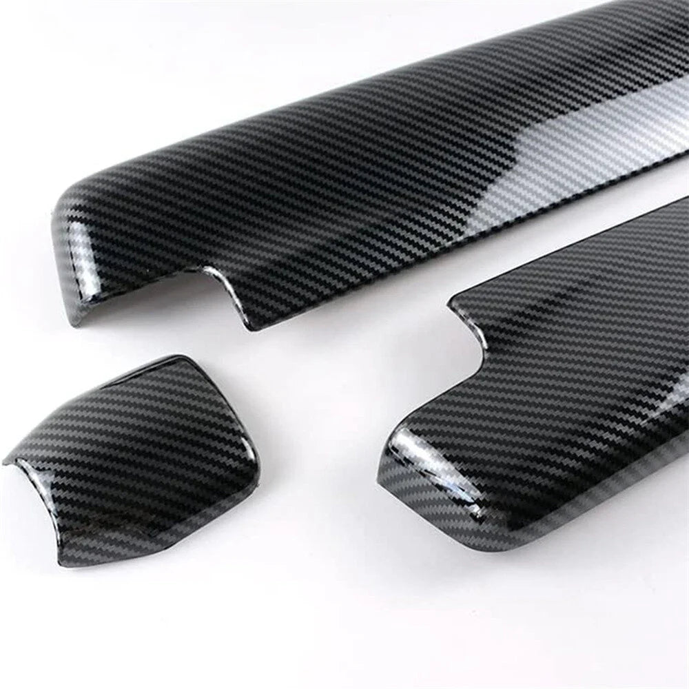 Carbon Fiber ABS Console Armrest Box Cover Trim for E Class W212 (2010-2015)