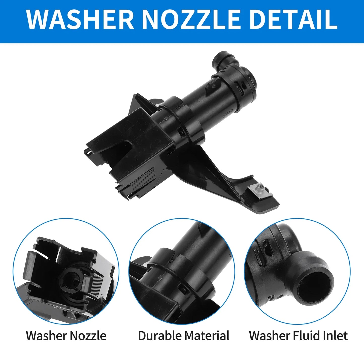 Front Driver Side Headlight Washer Nozzle for Lexus RX330 RX350 (2004-2006)