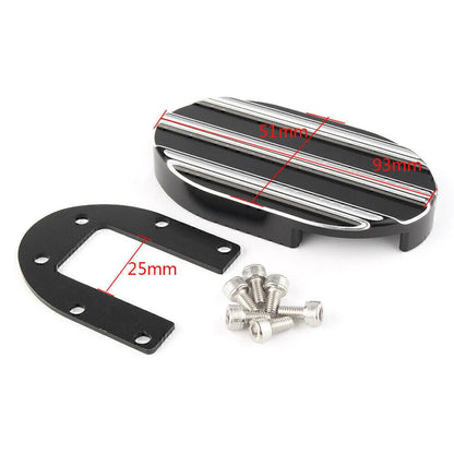 Aluminum Brake Pedal Pad Cover for Harley Sportster XL883 XL1200 V-Rod (2004-2023)