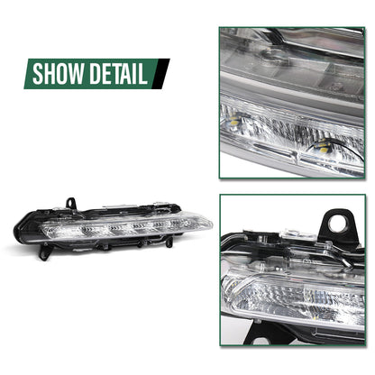 Pair Front Fog Lights for Mercedes-Benz S550 S600 S63 AMG