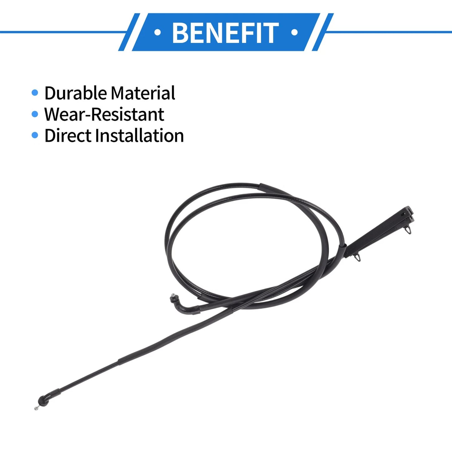 Hood Release Cable No. 51237184456 for BMW X5 (2007–2014)