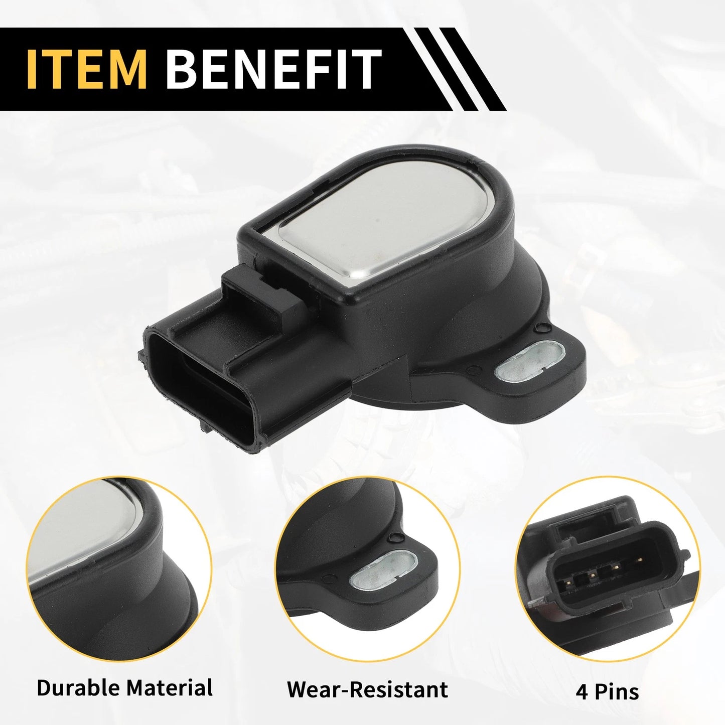 Throttle Position Sensor TPS for Toyota Tacoma (1995–1997) No. 1342060G00