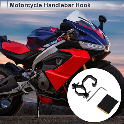 Set of 1 Arc Aluminum Alloy Motorcycle Hanging Hook for Universal Models
