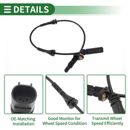 ABS Wheel Speed Sensor No. 34526894815 for BMW 330e (2016–2022)