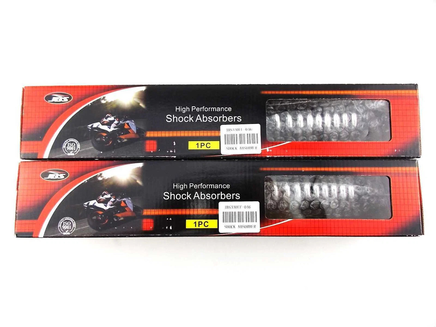 330mm JBS Black/Chrome Rear Shock Absorbers for Benelli 900 SEI