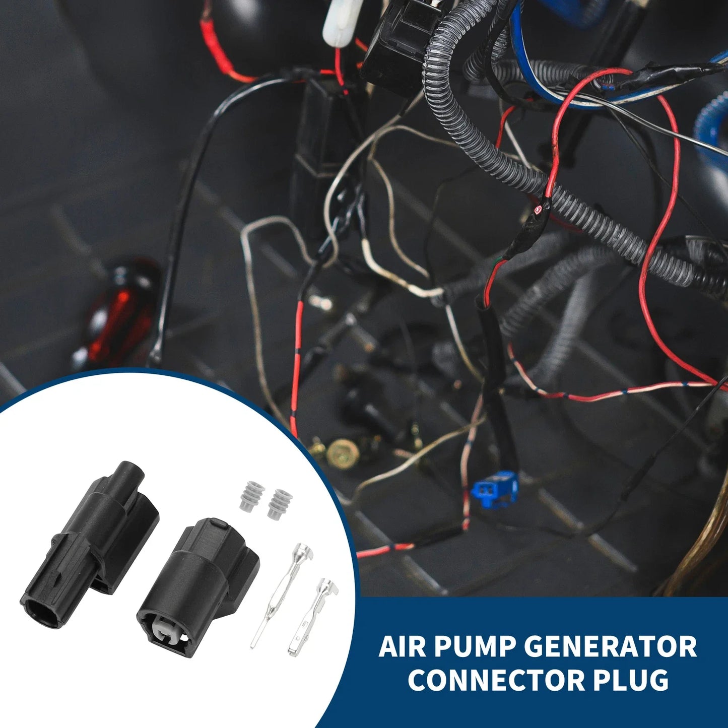 Pin Air Pump Generator Connector Plug for Honda Fit (2007-2008)