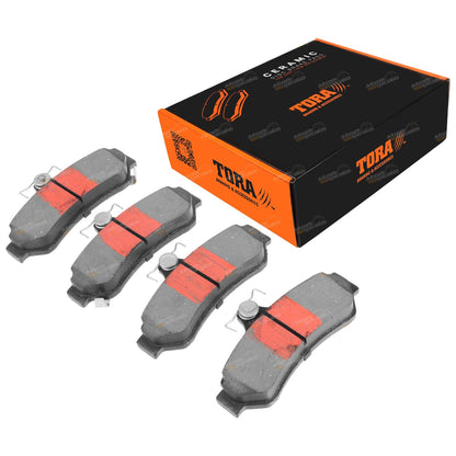 Set of 4 Rear Disc Brake Pads for Toyota Avalon (2003–2005)
