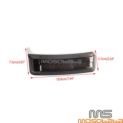 Rear LED Brake Saddlebag Lights for Harley Touring Street Glide Road King (97-13)