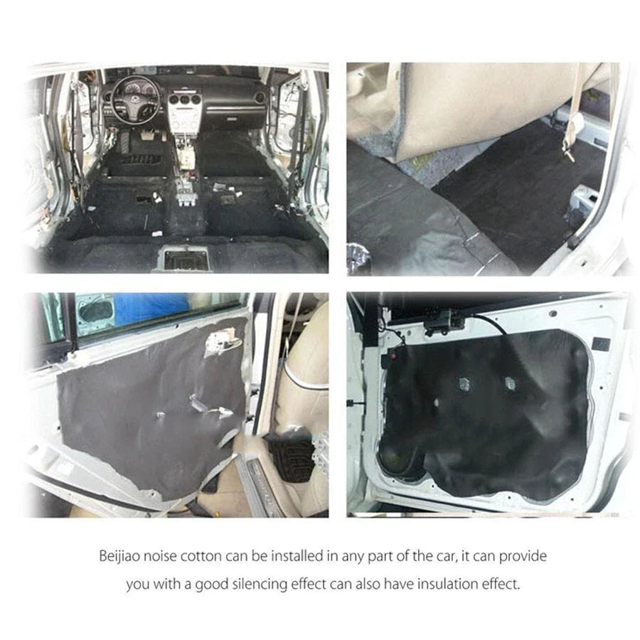 1 Car Van Heat Shield Sound Deadening Foam Mat Insulation Sheets