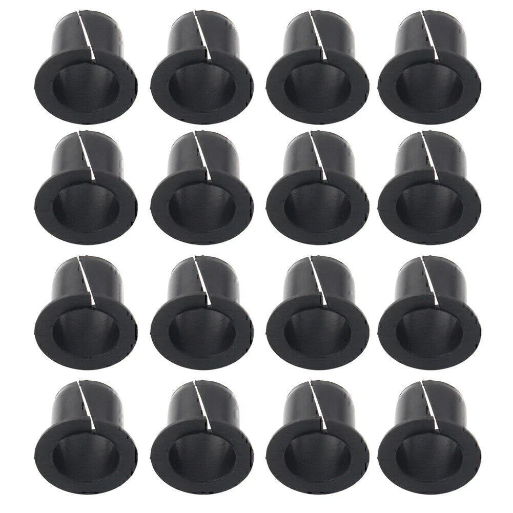 16 x Black Front A-Arm DELRIN Bushing Kit for Ski-Doo REV (2003-2019)