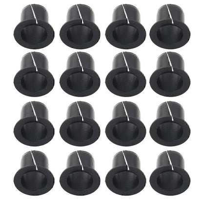 16 x Black Front A-Arm DELRIN Bushing Kit for Ski-Doo REV (2003-2019)