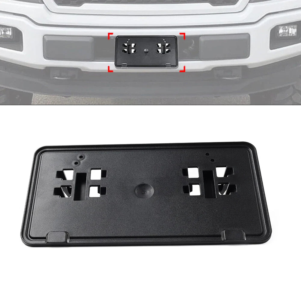 Front Bumper License Plate Mounting Bracket for Ford F-150 (2018-2020)