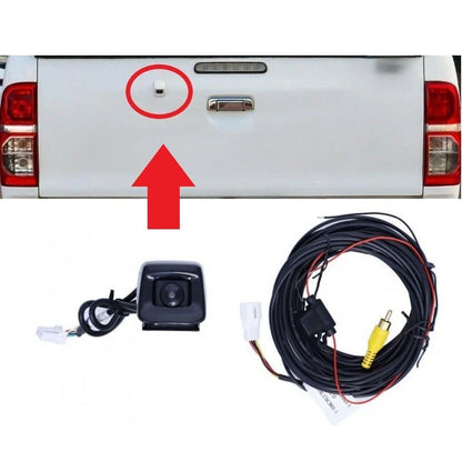 Tailgate Backup Reverse Camera Kit for Toyota Hilux (2005–2015)