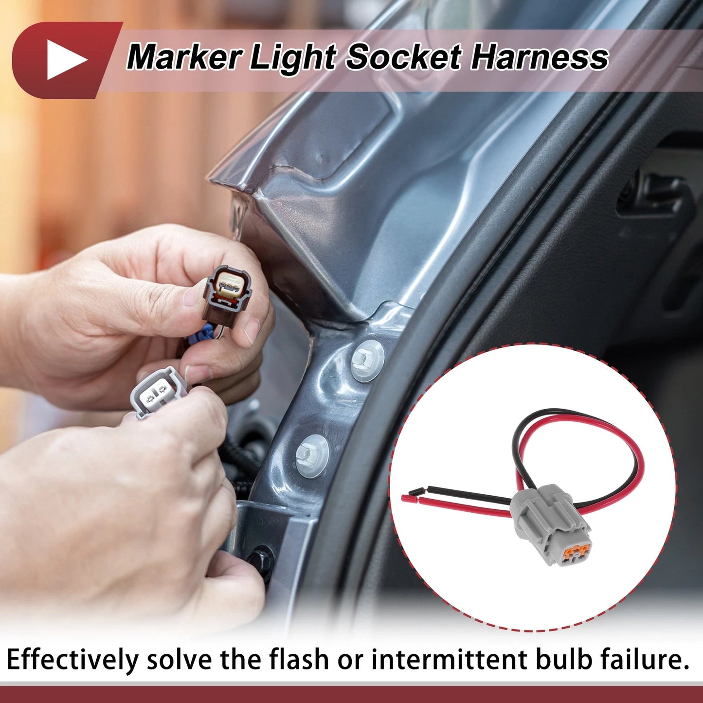 Marker Light Socket Wiring for Nissan 350Z (2003–2006) No. 2625070F00