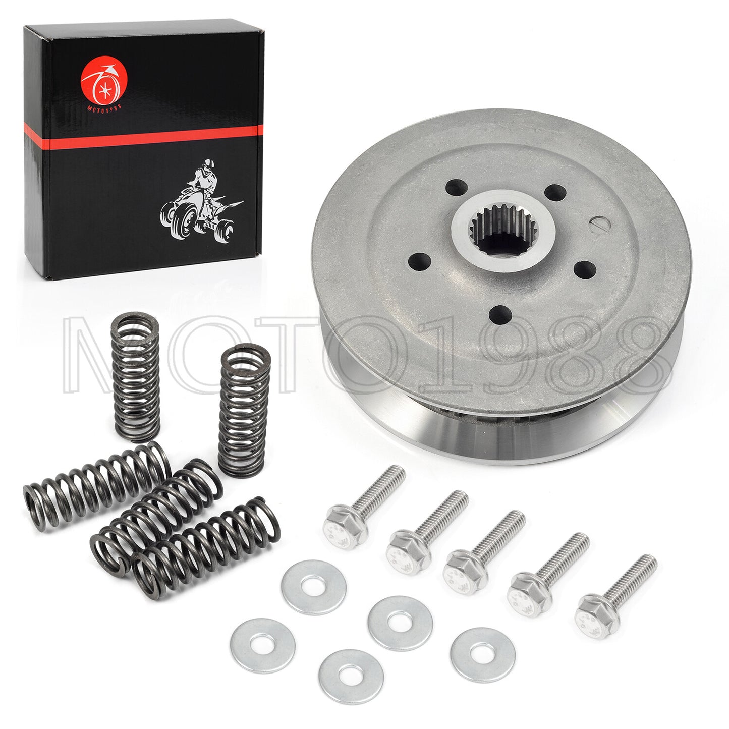 Center Clutch Inner Hub & Outer Pressure Plate Kit for Honda 400EX (1999–2004)