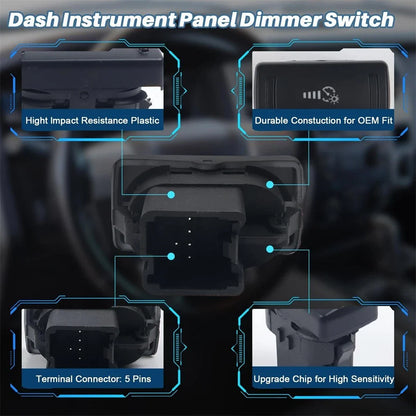 Instrument Panel Dimmer Switch for Ford Expedition, F-250 (2011-2017)
