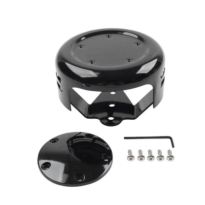 5 Hole Horn Cover for Harley Dyna Softail Sportster XL (1991-2023) Black