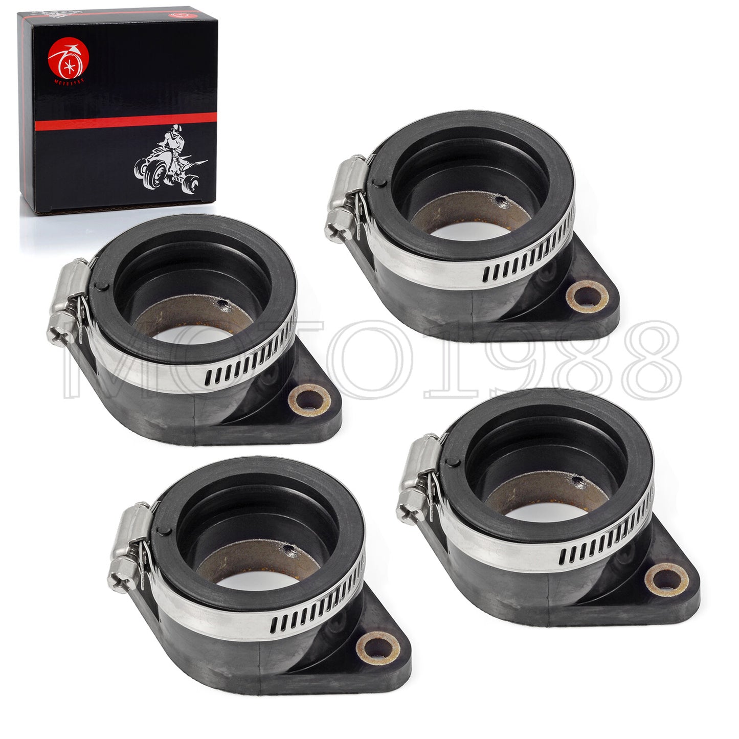Carb Intake Manifold Boot Set for Suzuki GS850 (1980–1983)