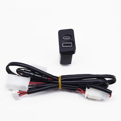 18W Type-C + QC3.0 Fast Car Charger for Haval H6 Coupe (2017-2023)