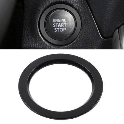 Engine Start Stop Button Trim Ring for Toyota Yaris Camry Prius Corolla Tacoma (2010–2023)