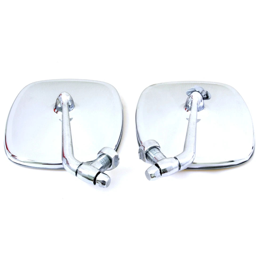 Set of 2 Chrome Door Mirrors for Volkswagen VW Bus T2 (1968–1979)