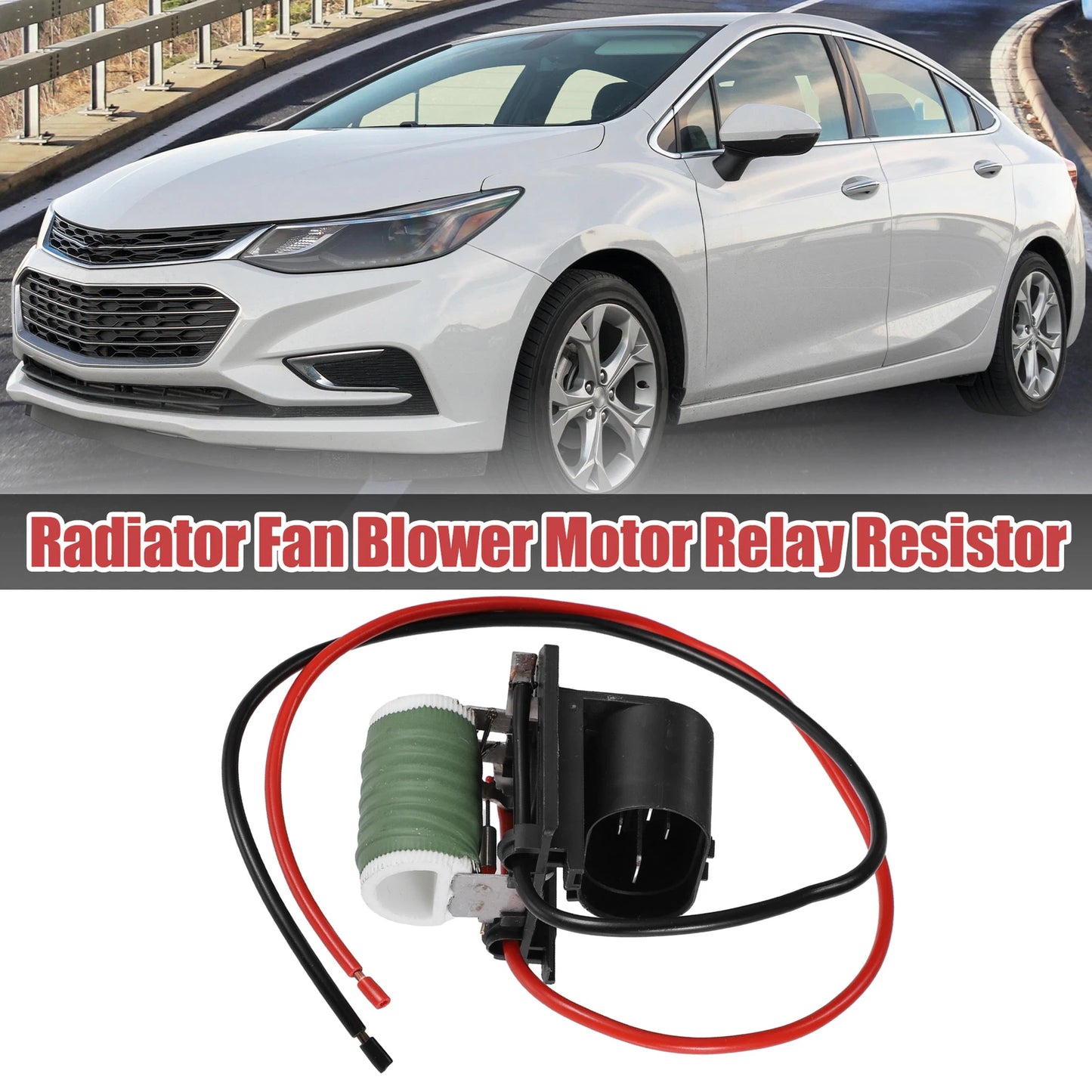 Radiator Fan Blower Motor Relay Resistor for Chevrolet Cruze (2011–2016) No.13427161
