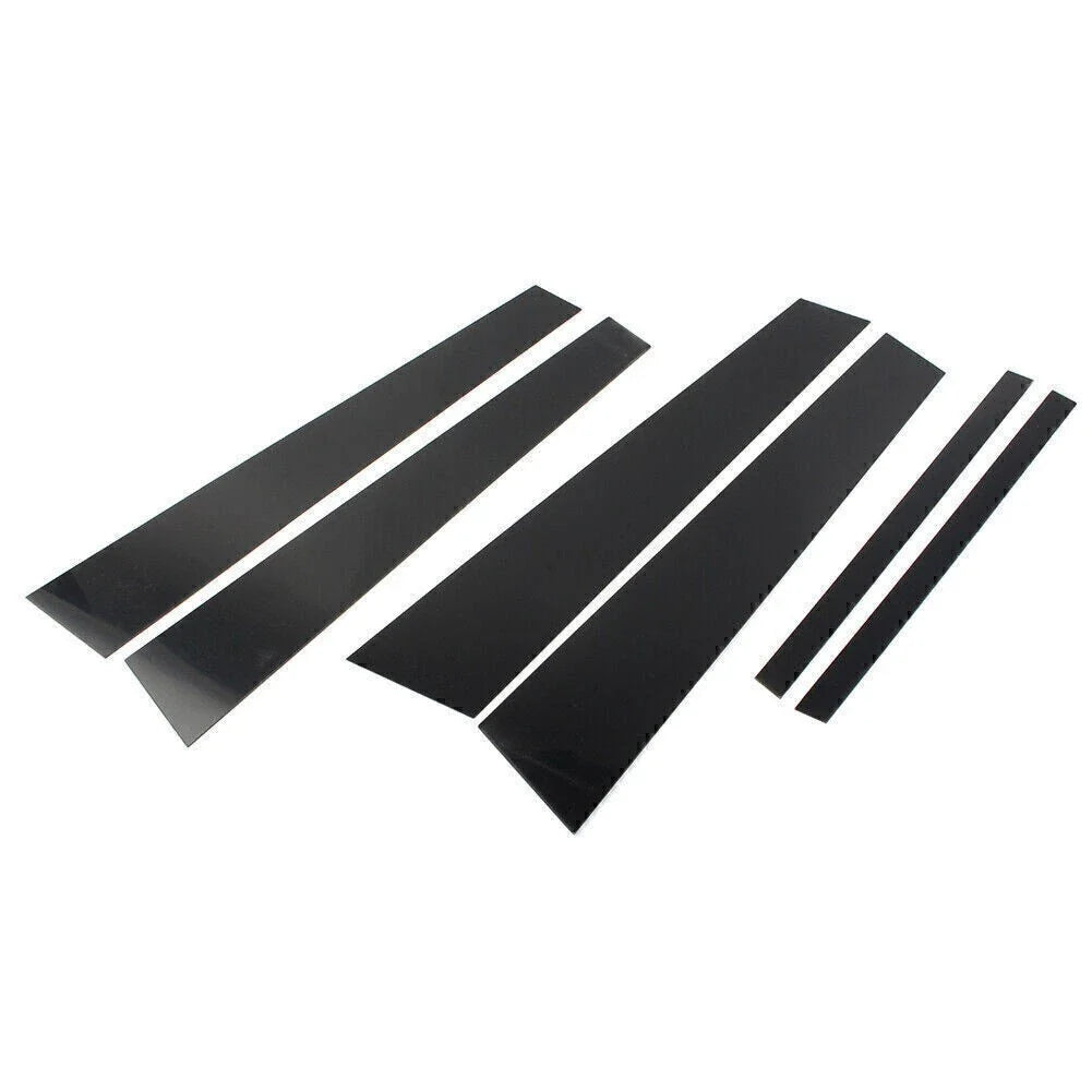 Black Door Trim Cover Kit for Honda Accord (2013-2017) - 6pcs