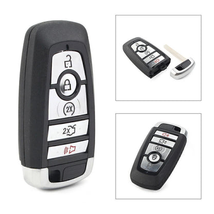 5-Button Key Fob Shell Cover for Ford Edge Fusion (2017–2020)
