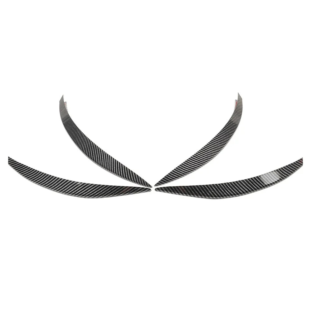 Carbon Look Fog Light Grille Trim for Benz CLA Class C118 X118 (2024-2025)