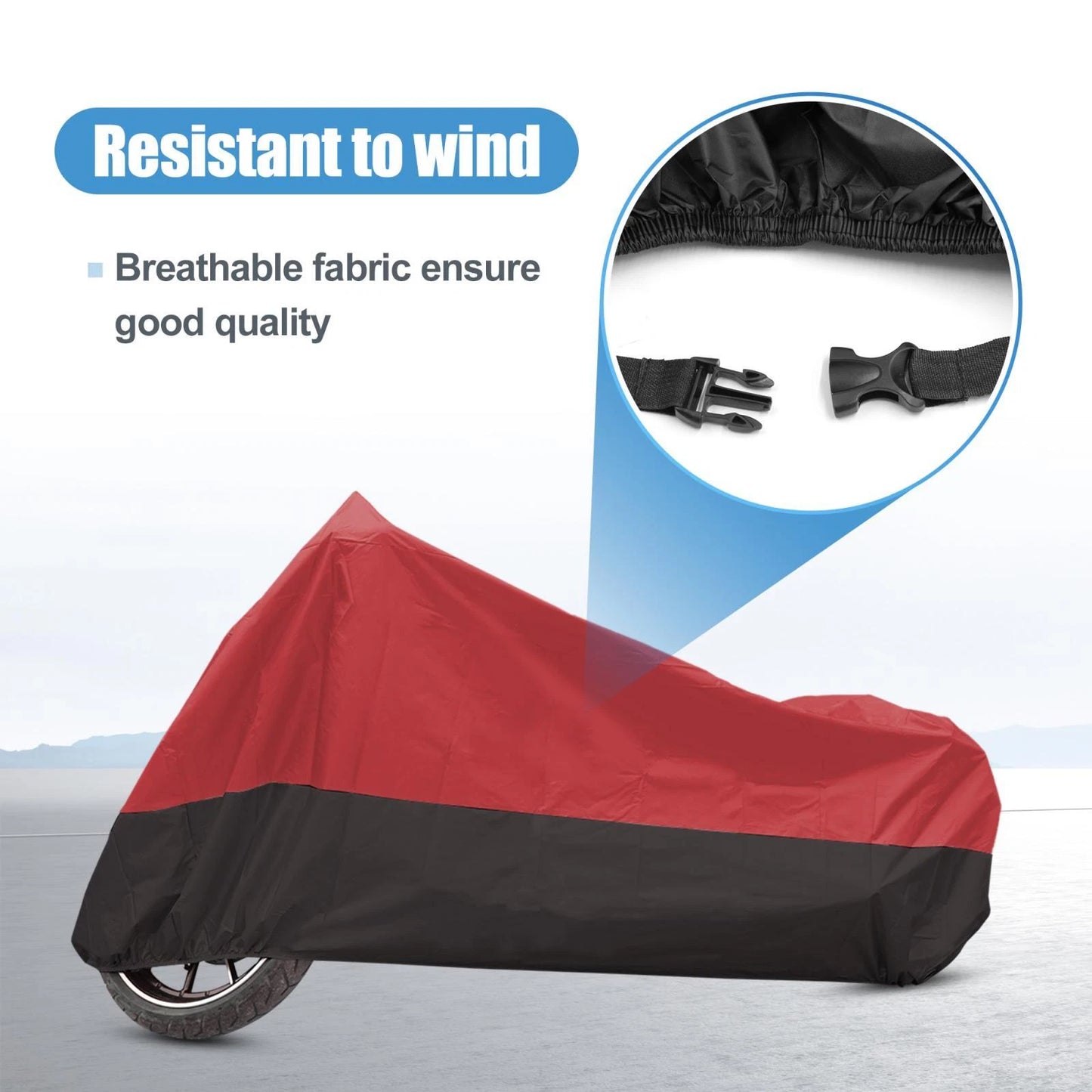 XL Waterproof Motorcycle Cover for Harley Sportster 1200 883 Dyna FXD