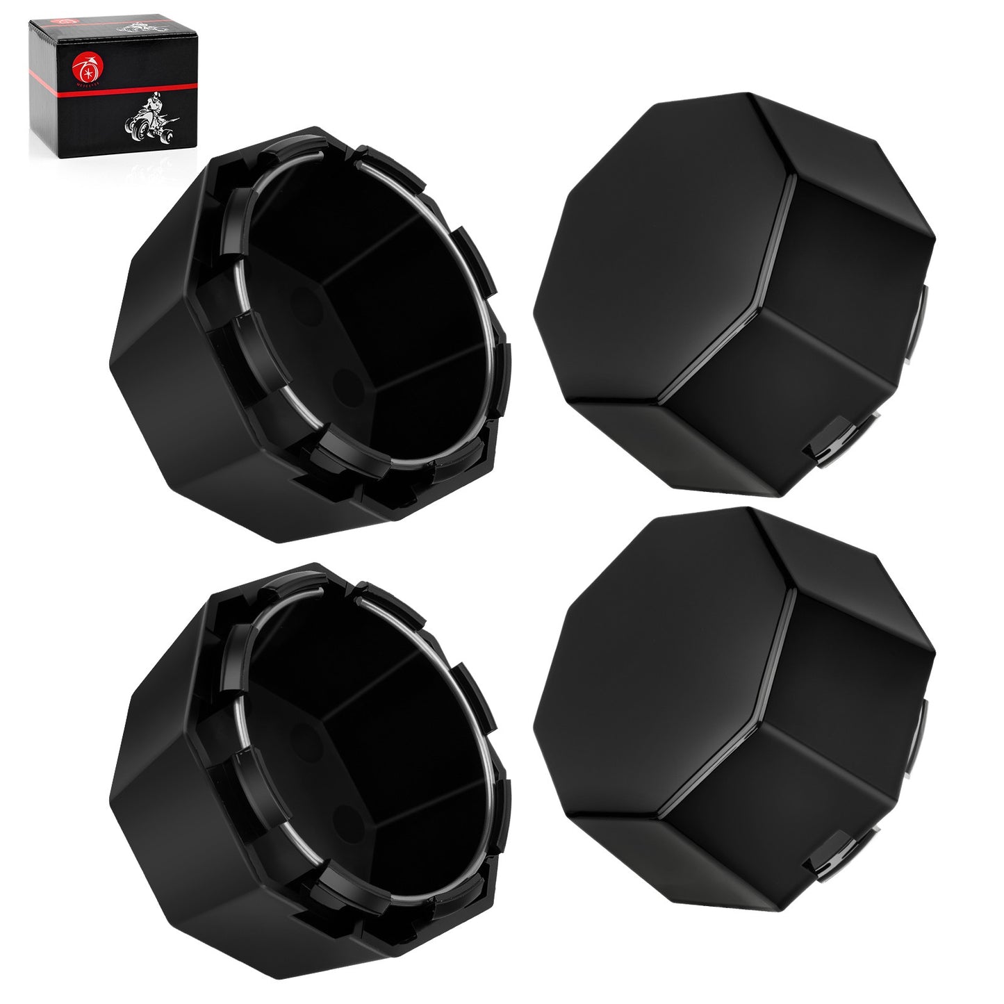 Set of 4 Wheel Center Caps for Polaris Sportsman 570 SP (2015–2016)